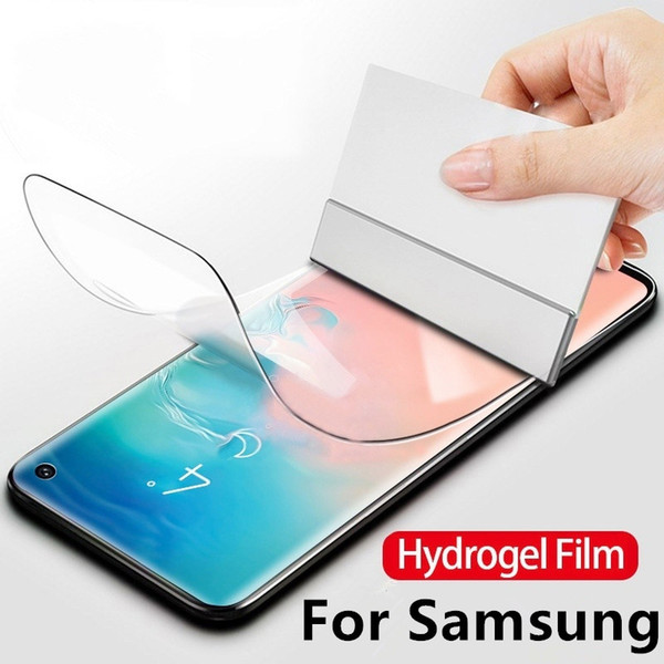 Hight Quality Hydrogel Film For Samsung Galaxy M10 M20 M30s M40 Screen Protector S10 S20 plus Soft TPU Protective Film (Not Glass)