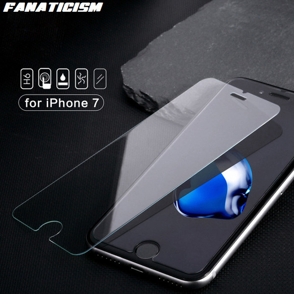 Fanaticism 2.5D Tempered Glass For iphone XR X XS Max 5s SE 6 7 8 Plus Screen Protector Glass Film