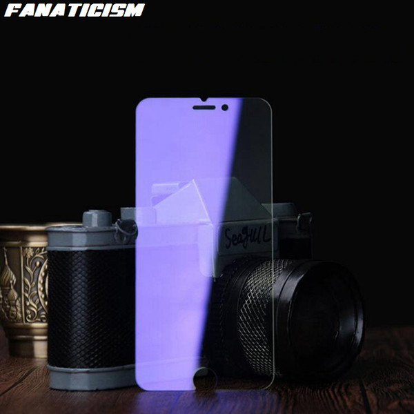 Fanaticism Tempered Glass Screen Protector For iphone XR X XS Max 5s SE 6s 7 8 Plus Anti-Purple Blue Light Tempered Glass Film