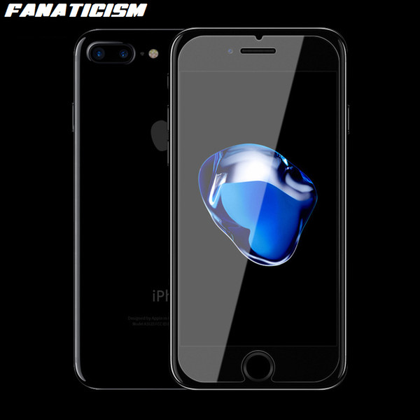 Fanaticism Tempered Glass Screen Protector For iphone X XR XS Max 5s SE 6s 7 8 Plus Clear Screen Film Tempered Glass