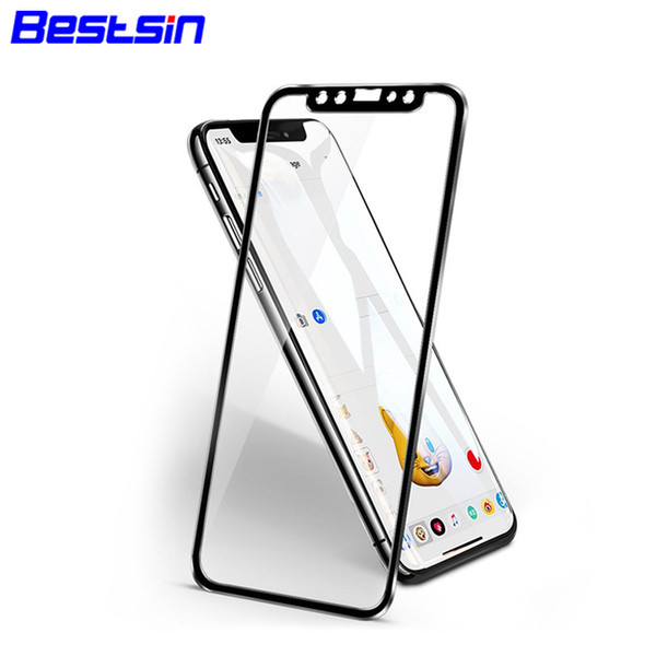 Bestsin 3D 9H Tempered glass Film Full Screen Protect Anti-Scratch For Iphone X 8 7 6 PLUS