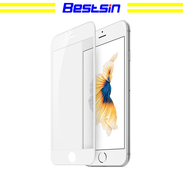 Bestsin For iphone X XS PLUS XR 9H scratch tempered glass full cover 3d cellphone screen protector 7 8 plus also in stock