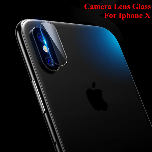 For iphone X Rear Camera Lens Flexible Tempered Glass Screen protector For iphone 8/8Plus/7/7Plus Ultra Slim Soft Fiber Protective Film