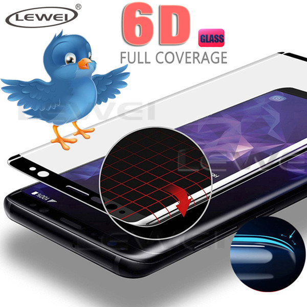 6D Full Curved 5D Tempered Glass For Samsung Galaxy S8 S9 Plus 3D Screen Protector Film S6 S7 Edge A6 A8 Plus 2018 Cover Case