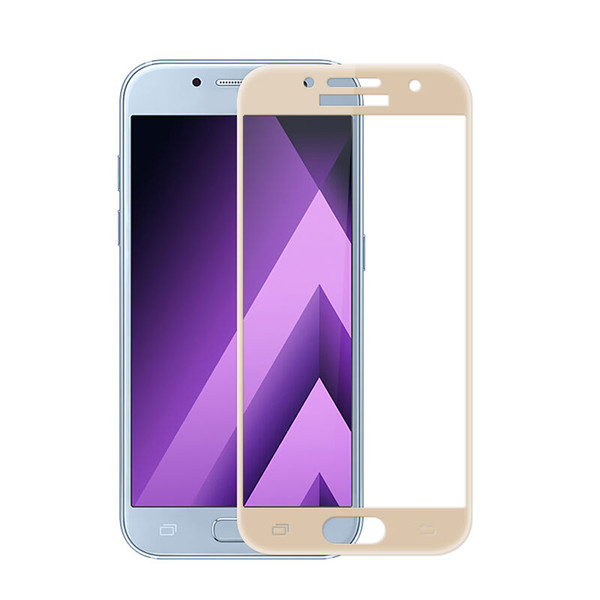 For Samsung Galaxy A320 A3 2017 A520 A5 A720 A7 2017 Tempered Glass Screen Protector 3D 9H Curved HD Protective Glass