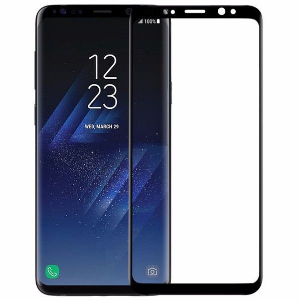 NILLKIN 3D CP+MAX Nano Anti-Explosion Full Cover Tempered Glass Screen Protector For Samsung Galaxy S9 / S9 Plus Full Body Film