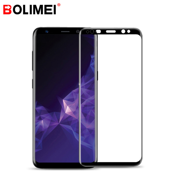 3D Curved Edge Tempered Glass For Galaxy S9 S8 Plus Note8 Screen Protector For S7 Edge S6 Protective Glass