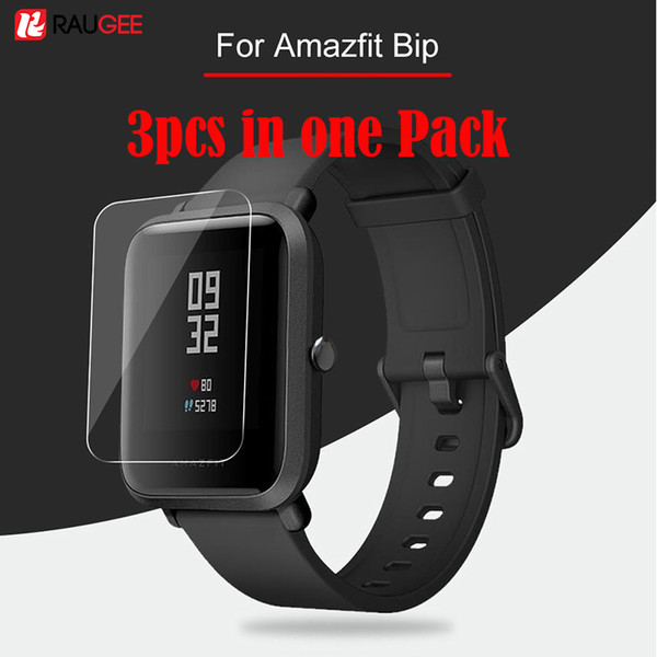 3Pcs For Xiaomi Huami Amazfit Bip Liquid Screen Flim Protector Soft Nami (Not Tempered Glass) Protective For Amazfit Bip