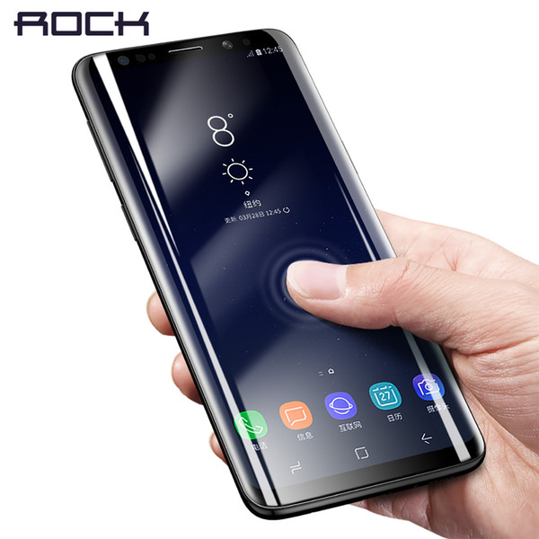 For Samsung Galaxy S9 Curved Glass, ROCK Soft High Definition Slim Hydrogel Film Thin Hydrogel Film TPU Front Protector