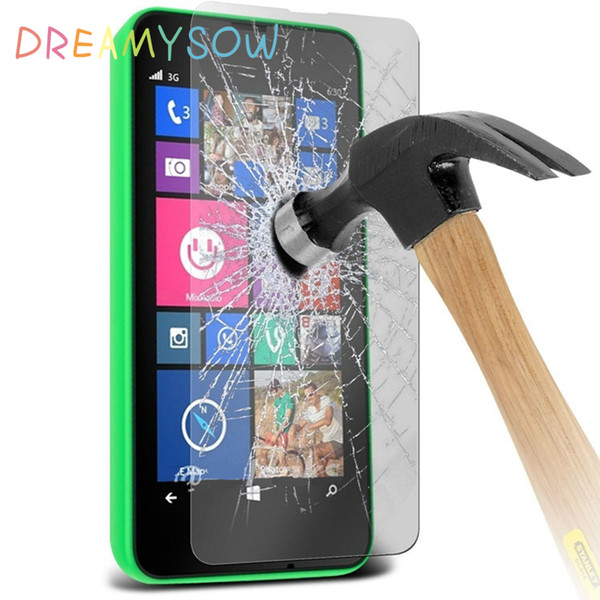 Anti-explosion Tempered Glass Screen Protector for  Lumia 435 520 530 535 630 640 730 820 920 1020 1320 1520 XL DREAMYSOW