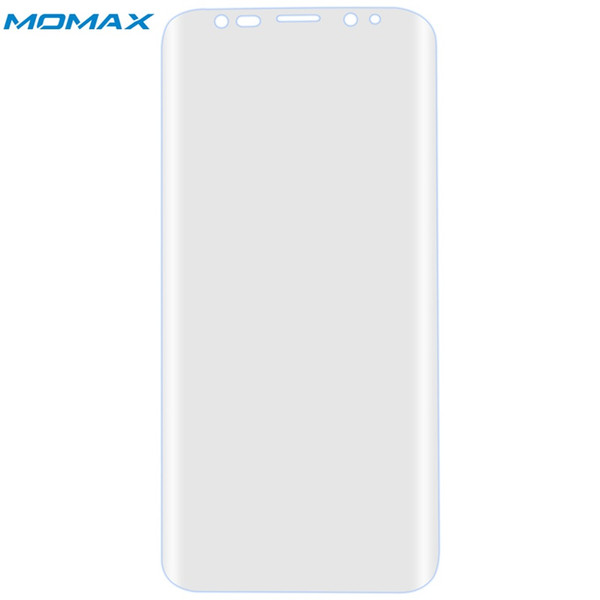 MOMAX 0.15mm HD 3D Curved TPU PET Clear Screen Guard Film Protector for Samsung Galaxy S9 S9 Plus (S9+) - 5.8/6.2 Inches