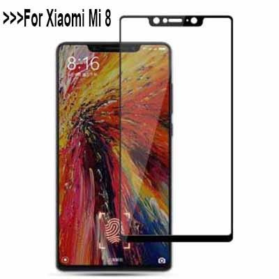 10Pcs/Lot 3D Tempered Glass For Xiaomi Mi 8 Full Coverage Screen Protector Protective Film For Xiaomi Mi 8