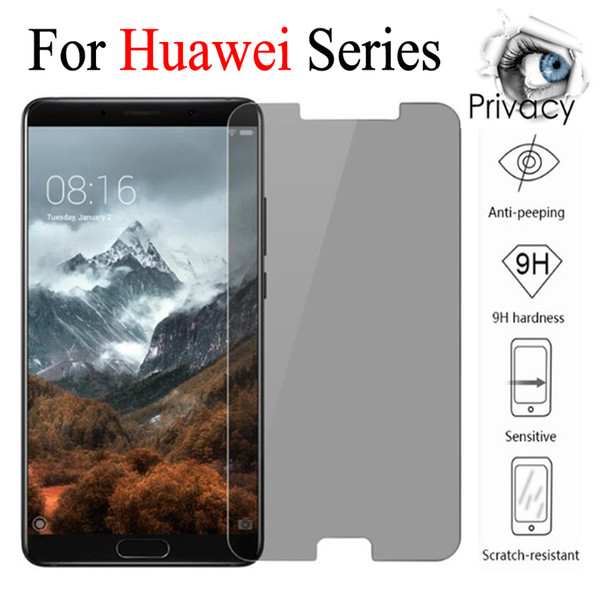 Protective Glass For Huawei Honor 7X P9 P10 Plus Lite Mate 9 10 Nova 2I Tempered Glas Privacy Screen Protector Protection Film