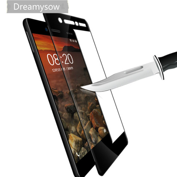 Dreamysow Full Coverage Tempered Glass For  3 5 6 2018 7 2 8  Protective Film HD 9H 2.5D Screen Protector