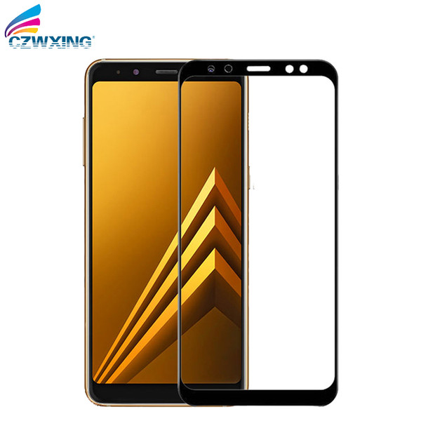 Screen Protector For Samsung Galaxy A8 2018 Tempered Glass Samsung Galaxy A8 Plus 2018 SM-A530F A530F SM-A730F A730F Full Cover