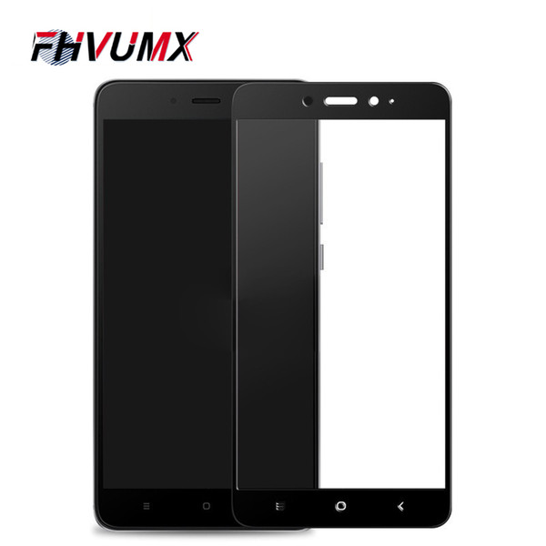 FHVUMX 9H Scratch Proof Tempered Glass For Xiaomi Redmi Note 4X 4 Full Screen Protective Film For Redmi 4X 4A 4 full glass cover