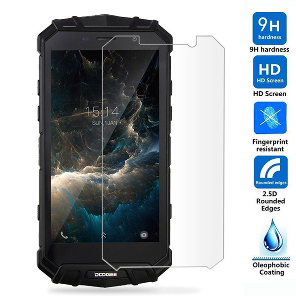 ShuiCaoRen For Doogee S60 Tempered Glass 2.5D 9H Protective Film Explosion-proof LCD Screen Protector For Doogee S60 Lite