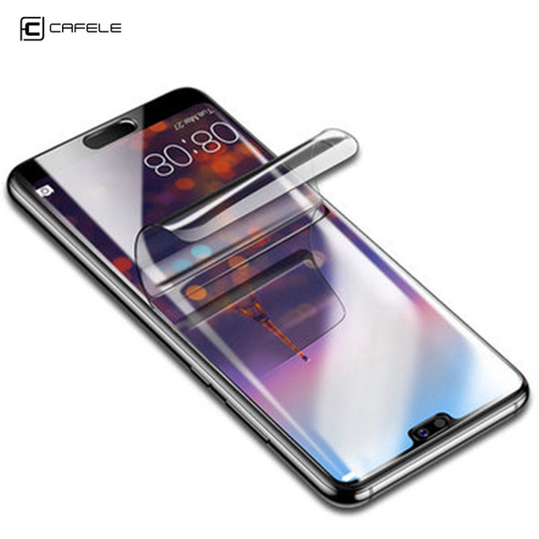 CAFELE Clear 3D CurvedEdge Self-repaHydrogel Screen Protector With Tools For Huawei P20 Phone Front Film High Quality