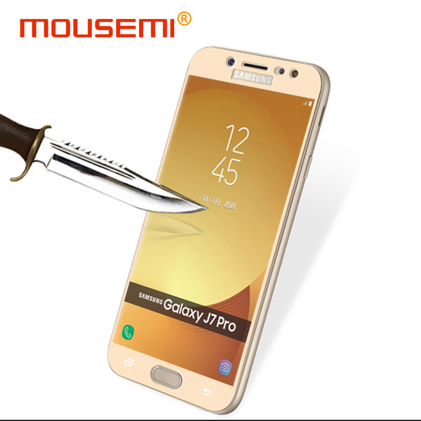 MOUSEMI Glass For Samsung Galaxy j7 j3 Pro 2017 Tempered Screen Protectors, Protective Glass For Samsung Galaxy 2016 j5 j2 Prime