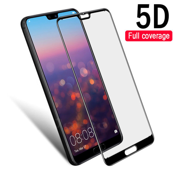 VOERO 5D Full Cover Screen Protector Tempered Glass For Huawei P20 P10 Lite P20 Pro Screen Protector For Honor 9 9 Lite Glass