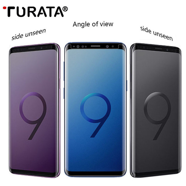 TURATA 3D Curved  Tempered Glass For Samsung Galaxy S9 S9 Plus Anti Privacy Screen Protector For /S9+ Glass Film