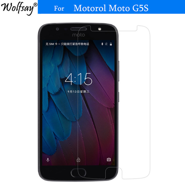 2pcs For Tempered Glass  Moto G5S Screen Protector Anti-Explosion Film For  Moto G5S Glass