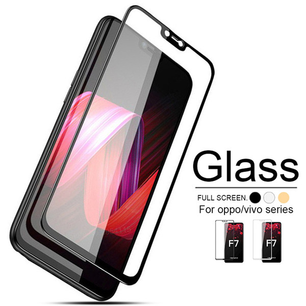 Front Tempered Glass for Oppo F7 Screen Protector Case for Oppo F5 Glass Oppof7 Oppof5 op F 5 7 Protective Film Cover