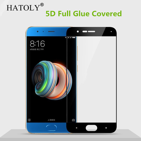 Hatoly 5D Tempered Glass Xiaomi Mi Note 3 Full Glue Cover Curved Edge Glass Xiaomi Mi Note 3 Screen Protector