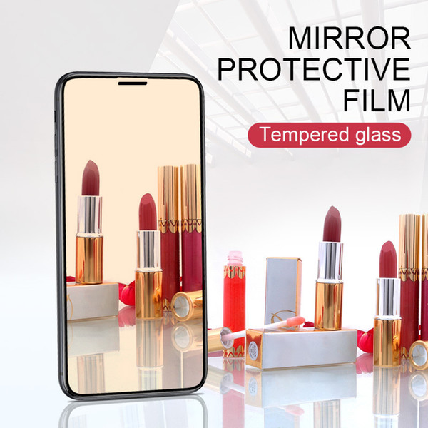 8D mirror protective film for iphone XR XS max 9h screen protector tempered glass on the for i phone X XSmax steel mirror film iphone6 7 8X