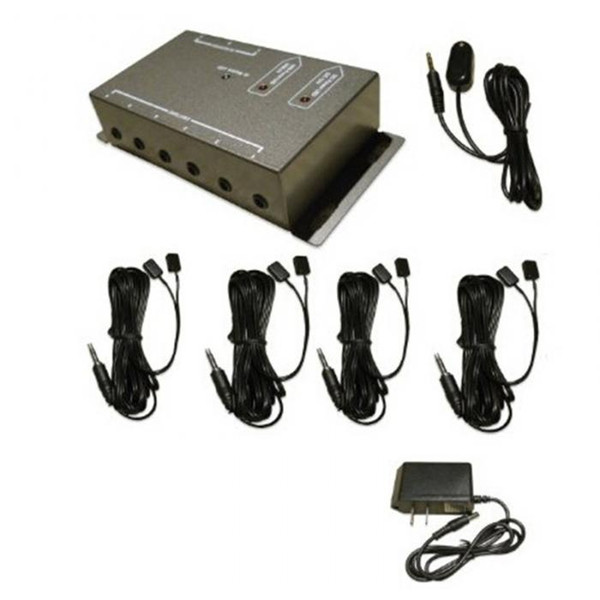 IR Infrared Remote Control Repeater Extender Kit 8 Emitters with 1 Receiver Hidden A/V Devices System XXM8