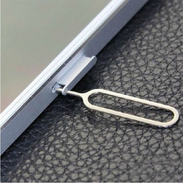 3000pcs/carton cheap SIM Card Eject Tool Needle Pin For iPhone 3G 3GS iPhone 4 4S iPhone 5 5S Free DHL FEDEX UPS Shipping