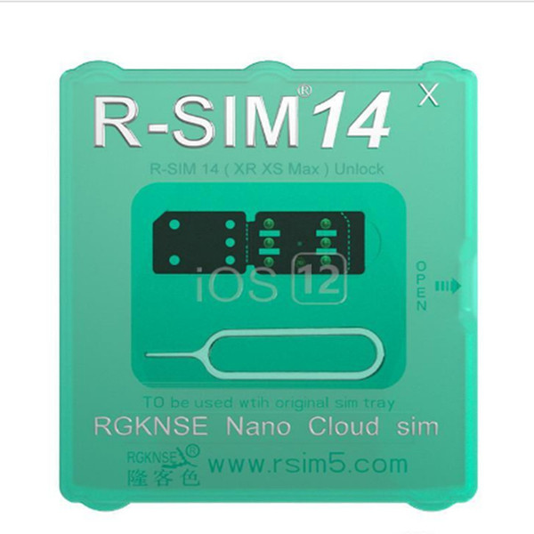 Original and brand new RSIM14 RSIM 14 unlocking card for iphone compatible with ALL IOS and model with free Shipping