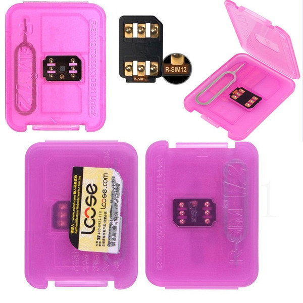 RSIM12 perfect unlock Forios11.x-7.x R-sim 12 Originlal Rsim12 SIM Card ICCID Unlock for iphone 5 5s 6 6 plus 7 8 plus x xr 4G