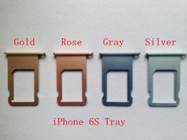 Free DHL For iPhone 6 6Plus 6S 6SPlus 7 7 Plus 8 8 Plus SIM Card Tray Sim Holder