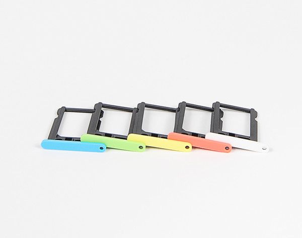 For iPhone 5 5s 5c 5SE 6 6plus 6S 6s Plus 7 7 PLUS SIM Card Tray Holder Slot Replacement Spare Repair Parts