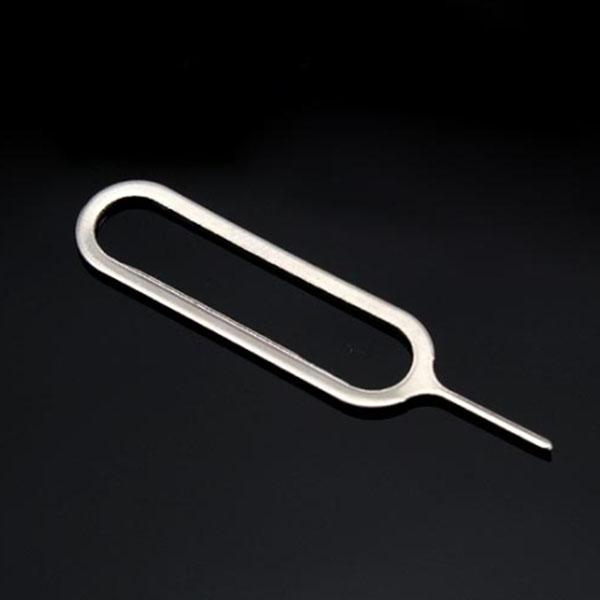 10000pcs/lot New Sim Card Needle For Apple IPhone 5 4 /4S 3GS IPad 2 Cell Phone Tool Tray Holder Eject Pin metal