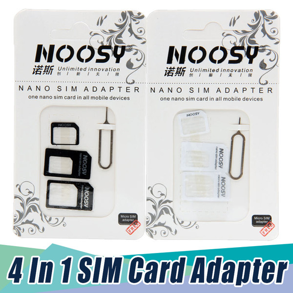 NOOSY Nano Sim & Standard Convertion Converter Adapter Micro sim Card For Iphone 6 Plus All Mobile Devices