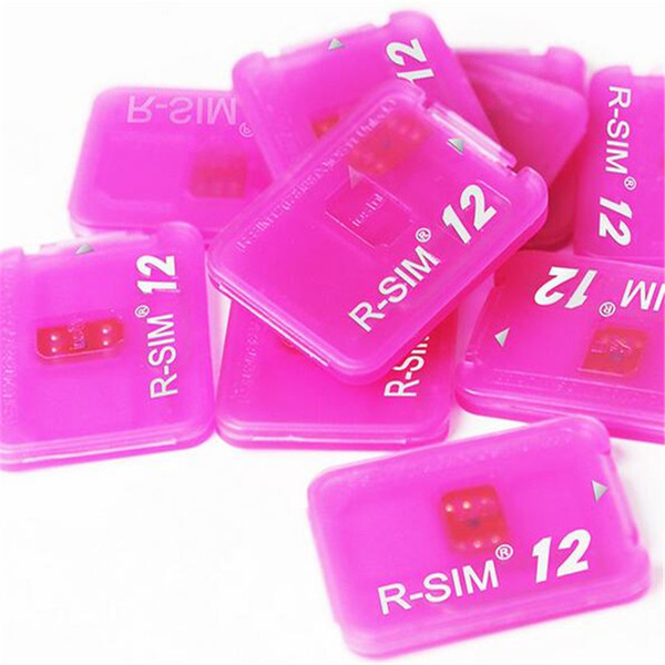 R-SIM12 r sim12 sim12 Unlock Card SIM 11+ 11 ios 11 ios 10.x ICCID Unlocking Cards for iPhone x 8 8plus 8P 7 6S plus 4G 3G with SIM Pin