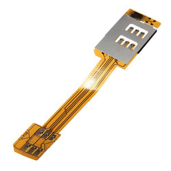 Micro Dual SIM Card Adapter For iPhone 5 5S 5C Portable Cell Phone Sim Card Accessories