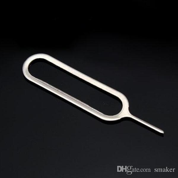 Metal Sim Eject Pins SIM Card Eject Tool Needle Pin For for iPhone 7 6 5 5S For Mobile phones