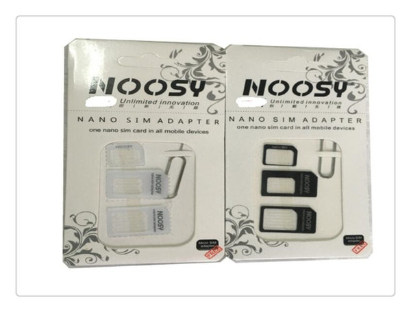 Three Adaptors, Nano SIM To Micro SIM , SIM card adapters for iphone 5 5G