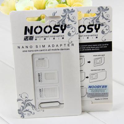 NOOSY Nano Sim & Micro & Standard Card Convertion Converter Nano Sim Adapter Micro sim Card For Iphone 6 Plus All Mobile Devices S10