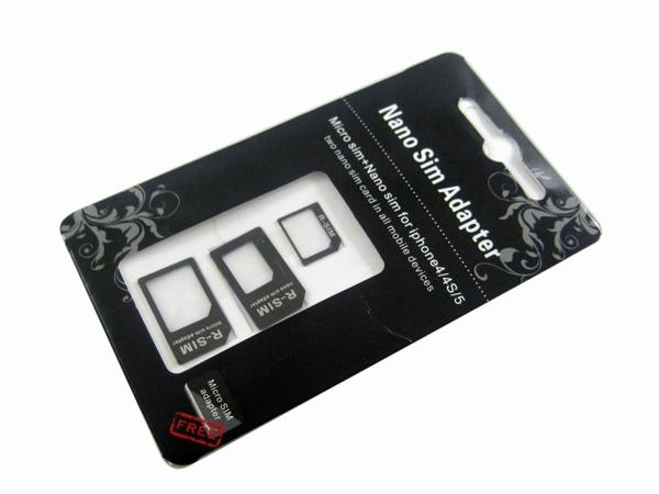 Wholesale-accessories for iPhone 4 4S 5 5S 6 6plus iphone-6 samsung galaxy s4 S5 S3 Micro Nano Sims SIM Card Adapter card holder converter