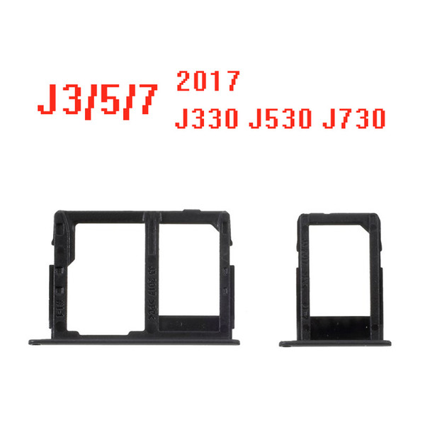 New Single / Dual SIM For Samsung Galaxy J3 J5 J7 2017/J330 J530 J730 SIM Card Tray Slot Holder Adapter Accessories J330F J530F J730F