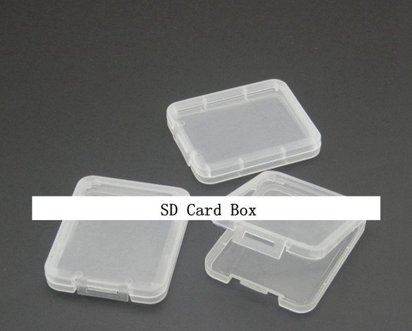 CF TF XD SD Card Plastic Case box retail package packaging new arrival with good quality