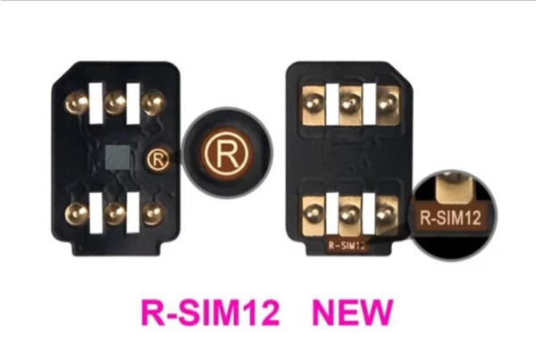 Original and Brand unlocking card new RSIM12 RSIM 12 for iphone compatible with All IOS and model with free DHL