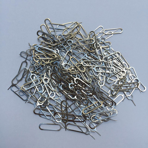 SIM Card Pin For Mobile Phone Smartphone Cell Phone Tool Tray Holder Eject Pin Metal Tools