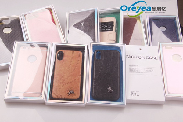 Universal plastic empty PVC retail package box packing boxes for Mobile Phone Case iphone X XS MAX XR 8 7 6 6S plus Samsung S10 S10e S9 DHL