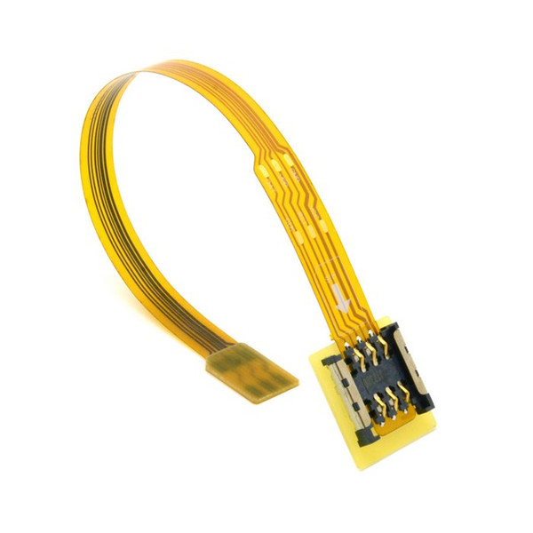 FPC Material Micro SIM to Nano SIM Card Adapter Converter Extension Flex Ribbon Cable Test Fixture