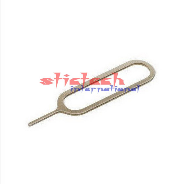 by dhl or ems 10sets/50000pcs Opener SIM Card Micr Tray Holder Opener Ejector Pin Key Metal Tool For Apple samsung sim card